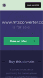 Mobile Screenshot of mtsconverter.com